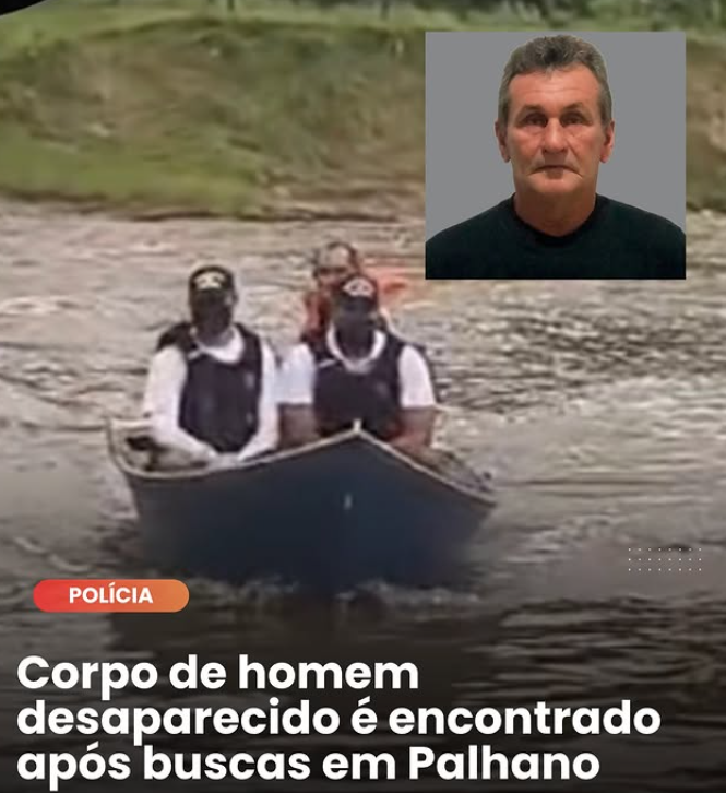 Corpo de homem desaparecido é encontrado em Palhano.